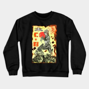 CURVES AND BULLETS  - hell riders Crewneck Sweatshirt